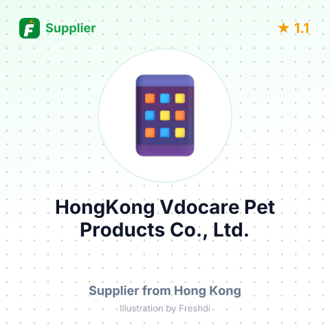 HongKong Vdocare Pet Products Co., Ltd. – summary card, no photo uploaded yet