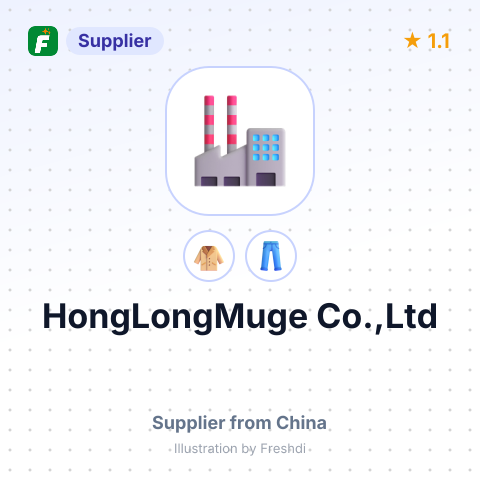 HongLongMuge Co.,Ltd – summary card, no photo uploaded yet