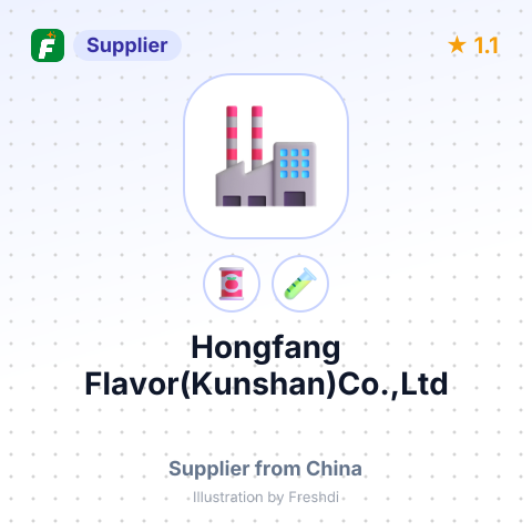 Hongfang Flavor(Kunshan)Co.,Ltd – summary card, no photo uploaded yet