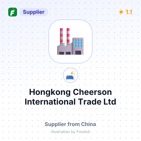 Hongkong Cheerson International Trade Ltd – summary card, no photo uploaded yet