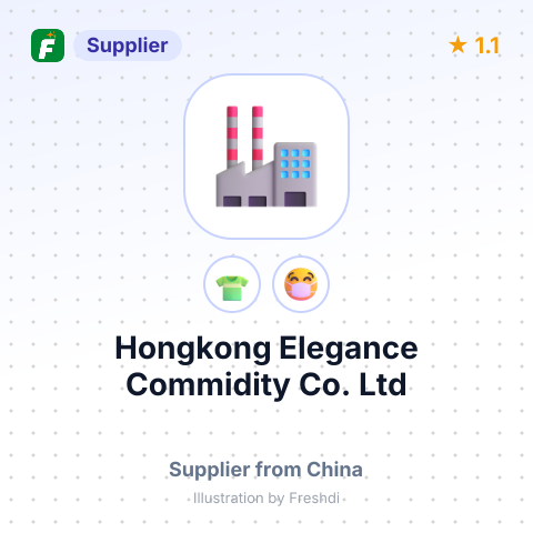 Hongkong Elegance Commidity Co. Ltd – summary card, no photo uploaded yet