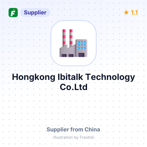 Hongkong Ibitalk Technology Co.Ltd – summary card, no photo uploaded yet