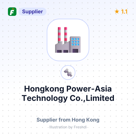 Hongkong Power-Asia Technology Co.,Limited – summary card, no photo uploaded yet