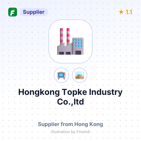 Hongkong Topke Industry Co.,ltd – summary card, no photo uploaded yet