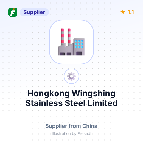 Hongkong Wingshing Stainless Steel Limited – summary card, no photo uploaded yet