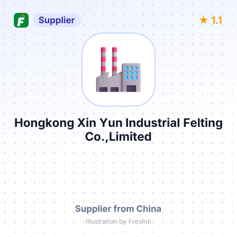 Hongkong Xin Yun Industrial Felting Co.,Limited – summary card, no photo uploaded yet