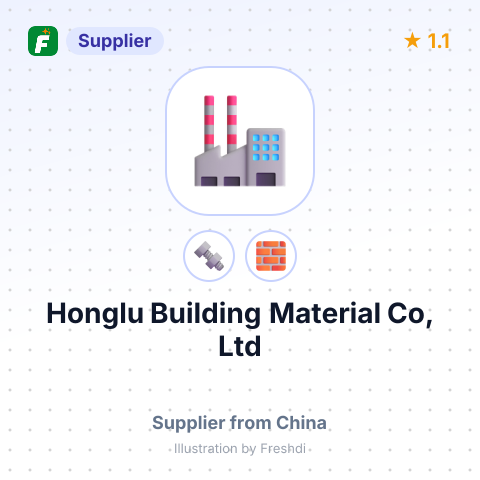Honglu Building Material Co, Ltd – summary card, no photo uploaded yet