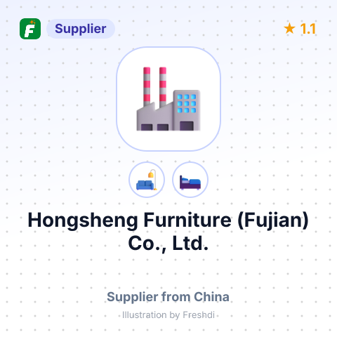 Hongsheng Furniture (Fujian) Co., Ltd. – summary card, no photo uploaded yet