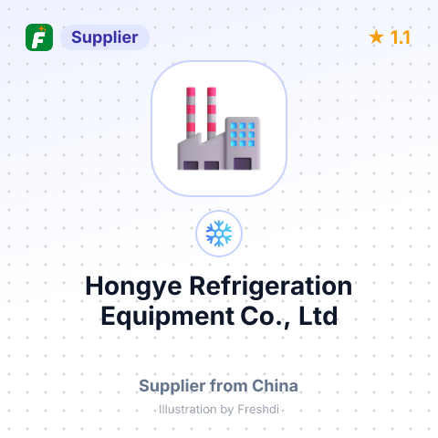 Hongye Refrigeration Equipment Co., Ltd – summary card, no photo uploaded yet