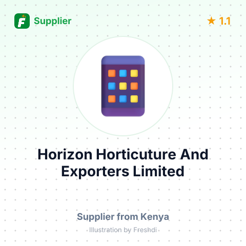 Horizon Horticuture And Exporters Limited  – summary card, no photo uploaded yet