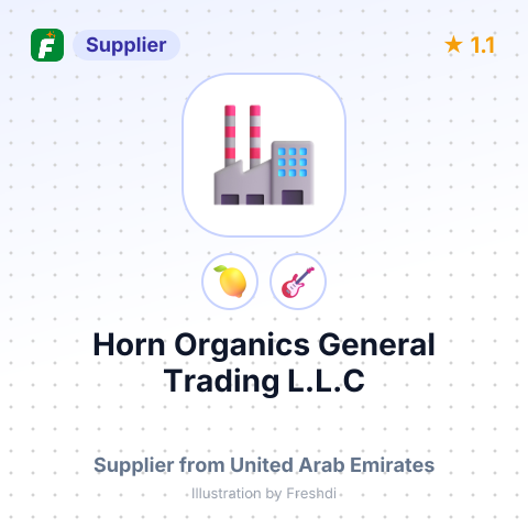 Horn Organics General Trading L.L.C  – summary card, no photo uploaded yet