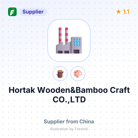 Hortak Wooden&Bamboo Craft CO.,LTD – summary card, no photo uploaded yet