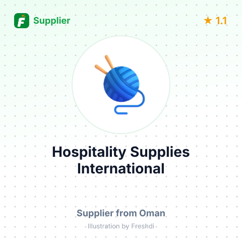 Hospitality Supplies International  – summary card, no photo uploaded yet