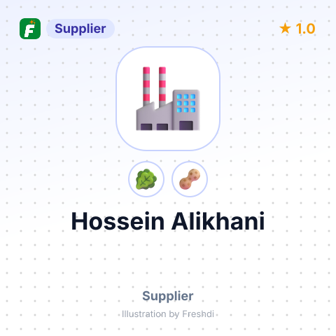 Hossein Alikhani – summary card, no photo uploaded yet