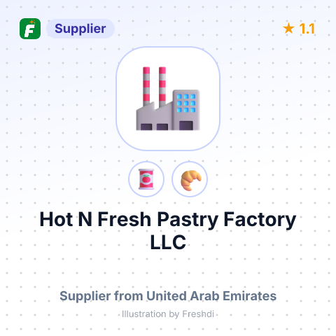 Hot N Fresh Pastry Factory LLC  – summary card, no photo uploaded yet