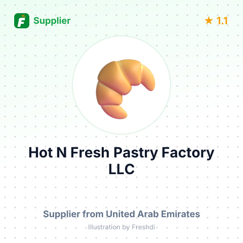 Hot N Fresh Pastry Factory LLC  – summary card, no photo uploaded yet