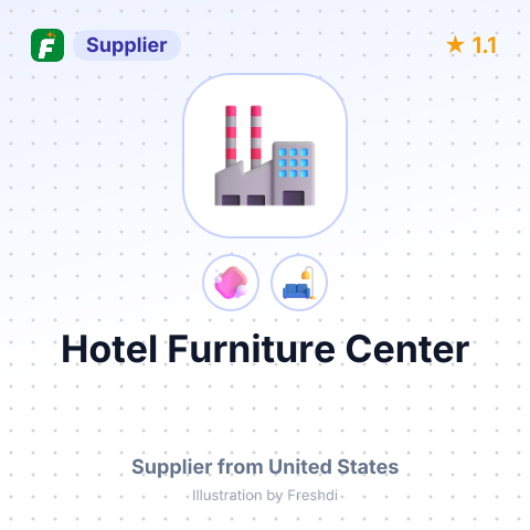 Hotel Furniture Center – summary card, no photo uploaded yet