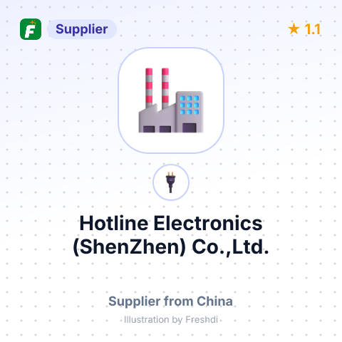 Hotline Electronics (ShenZhen) Co.,Ltd. – summary card, no photo uploaded yet