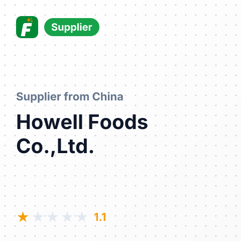 Howell Foods Co.,Ltd. – summary card, no photo uploaded yet