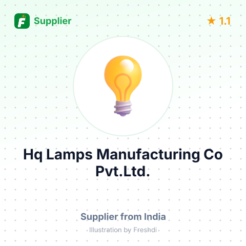 Hq Lamps Manufacturing Co Pvt.Ltd.  – summary card, no photo uploaded yet