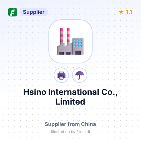 Hsino International Co., Limited – summary card, no photo uploaded yet