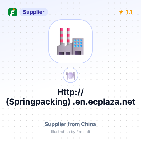 Http:// (Springpacking) .en.ecplaza.net – summary card, no photo uploaded yet