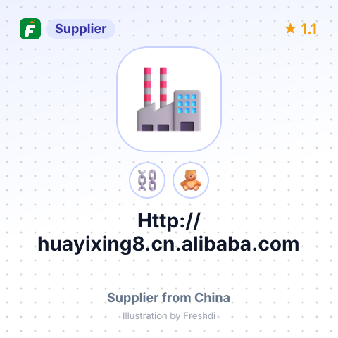 Http://huayixing8.cn.alibaba.com – summary card, no photo uploaded yet