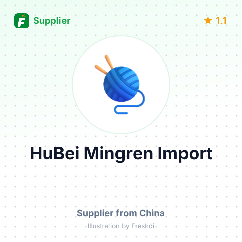 HuBei Mingren Import – summary card, no photo uploaded yet