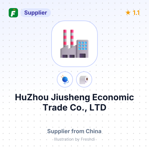 HuZhou Jiusheng Economic Trade Co., LTD – summary card, no photo uploaded yet