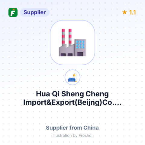 Hua Qi Sheng Cheng Import&Export(Beijng)Co.... – summary card, no photo uploaded yet