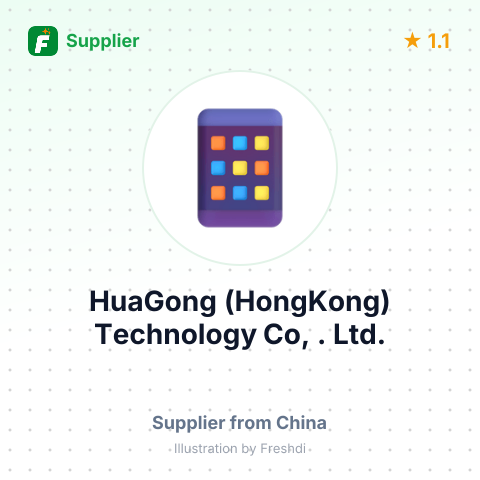 HuaGong (HongKong) Technology Co, . Ltd. – summary card, no photo uploaded yet