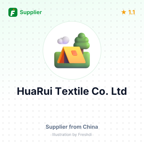 HuaRui Textile Co. Ltd – summary card, no photo uploaded yet