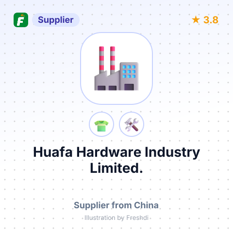Huafa Hardware Industry Limited. – summary card, no photo uploaded yet