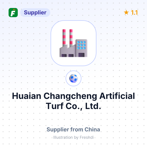 Huaian Changcheng Artificial Turf Co., Ltd. – summary card, no photo uploaded yet