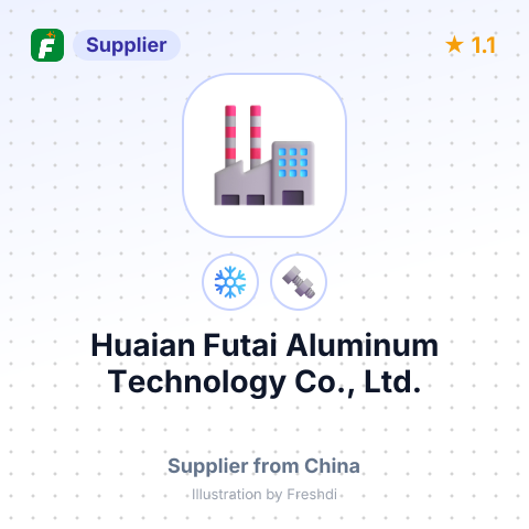 Huaian Futai Aluminum Technology Co., Ltd. – summary card, no photo uploaded yet