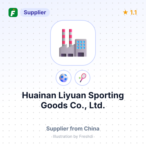 Huainan Liyuan Sporting Goods Co., Ltd. – summary card, no photo uploaded yet