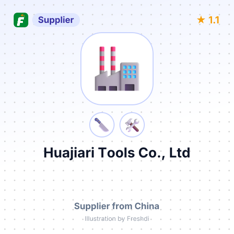 Huajiari Tools Co., Ltd – summary card, no photo uploaded yet