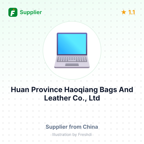 Huan Province Haoqiang Bags And Leather Co., Ltd – summary card, no photo uploaded yet