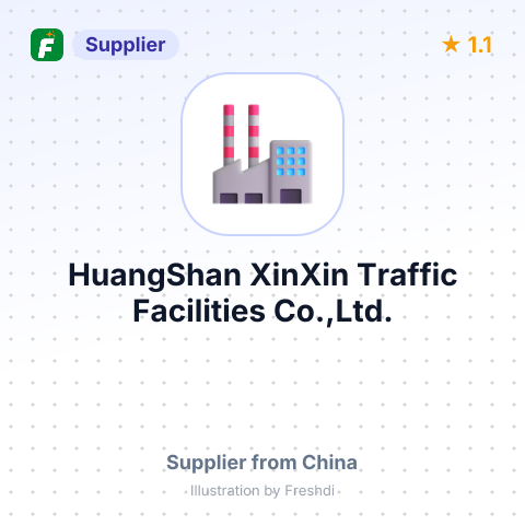 HuangShan XinXin Traffic Facilities Co.,Ltd. – summary card, no photo uploaded yet