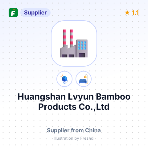 Huangshan Lvyun Bamboo Products Co.,Ltd – summary card, no photo uploaded yet