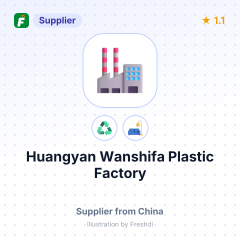 Huangyan Wanshifa Plastic Factory – summary card, no photo uploaded yet