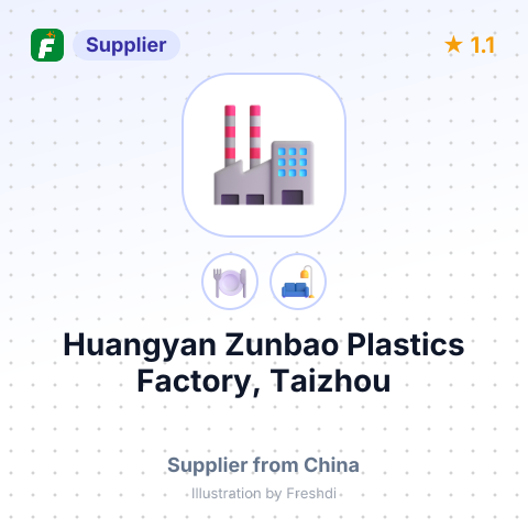 Huangyan Zunbao Plastics Factory, Taizhou – summary card, no photo uploaded yet