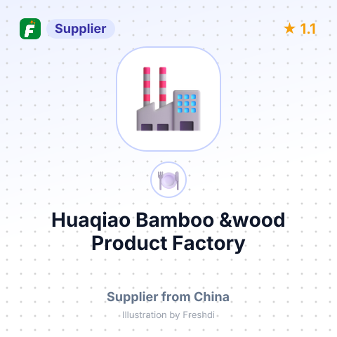 Huaqiao Bamboo &wood Product Factory – summary card, no photo uploaded yet