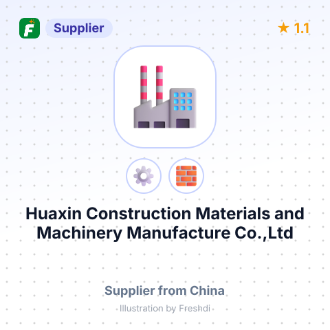 Huaxin Construction Materials and Machinery Manufacture Co.,Ltd – summary card, no photo uploaded yet