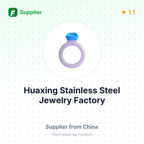 Huaxing Stainless Steel Jewelry Factory – summary card, no photo uploaded yet