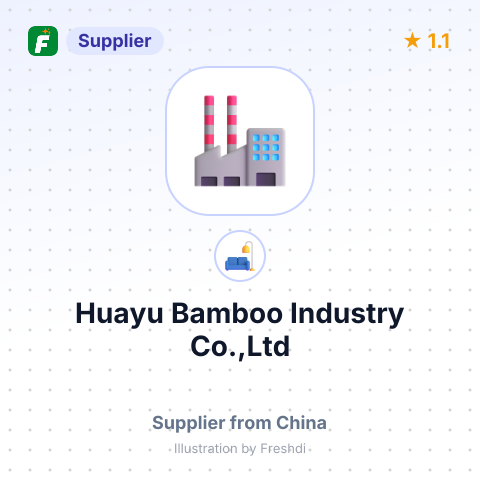 Huayu Bamboo Industry Co.,Ltd – summary card, no photo uploaded yet