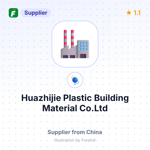 Huazhijie Plastic Building Material Co.Ltd – summary card, no photo uploaded yet