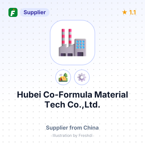 Hubei Co-Formula Material Tech Co.,Ltd. – summary card, no photo uploaded yet