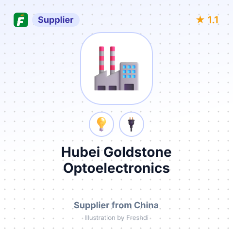 Hubei Goldstone Optoelectronics – summary card, no photo uploaded yet