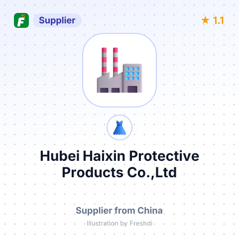 Hubei Haixin Protective Products Co.,Ltd – summary card, no photo uploaded yet
